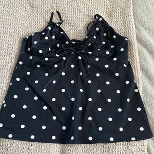Lands end tankini top size 16